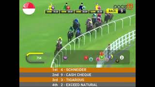 20240203  Race 5 Singapore Kranji Horse Racing Highlights  Pace88 Horse [upl. by Fredenburg]