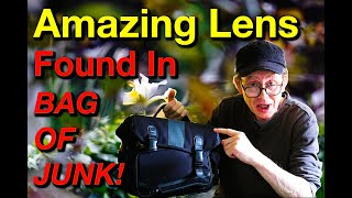 Amazing Lens Found In Bag Of Junk [upl. by Arriaes]