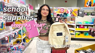 BACK TO SCHOOL SHOPPING 2023✏️📓 supplies essentials  haul [upl. by Bettine]