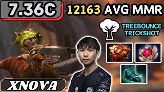 736c  Xnova HOODWINK Hard Support Gameplay 25 ASSISTS  Dota 2 Full Match Gameplay [upl. by Nagey]