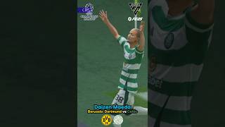 GREAT VOLLEY BY DAIZEN MAEDA TO SCORE Borussia Dortmund vs Celtic [upl. by Thacker939]