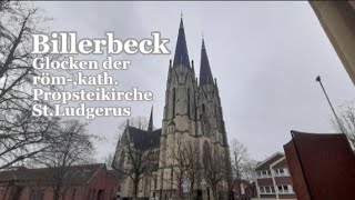 BillerbeckDNRWrömkath Propsteikirche StLudgerus Vorläuten und Vollgeläute [upl. by Koffman]