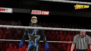 WWE Fast Lane 2015 Goldust vs Stardust  WWE 2K15 [upl. by Shuma]