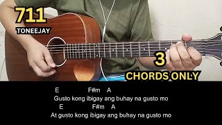 711  Toneejay  Guitar Tutorial  Guitar Chords [upl. by Mathre102]