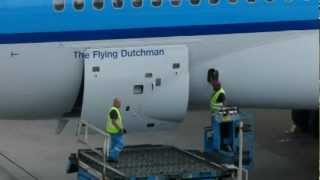 KLM MD11 pushback ampdeparture  AMS  2382012 [upl. by Wagshul813]