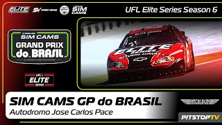 UFL Elite Series S6  Whiplash Sim Cams GP do Brasil [upl. by Hseyaj]