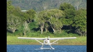 Cairns seaplanes VHCXS at Tinaroo Dam [upl. by Enirehtac]