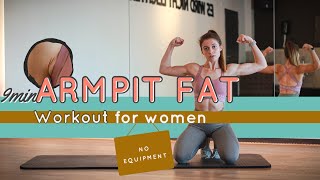 9MIN ARMPIT FAT Workout for women  No Equipment  Cynthia Noack [upl. by Annait]