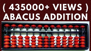 How to add in Abacus  Abacus Addition  Abacus Lesson 2 [upl. by Lenox]