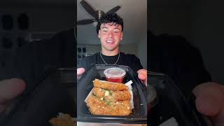 Cheesecake Factory Mukbang cheesecakefactory friedmacandcheeseballs appetizers mukbang asmr [upl. by Aigil]