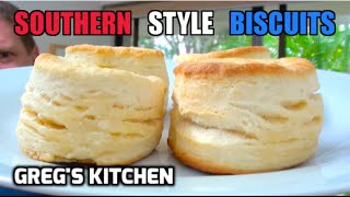 HOW TO MAKE BISCUITS  3 Ingredients  Gregs Kitchen [upl. by Halil91]