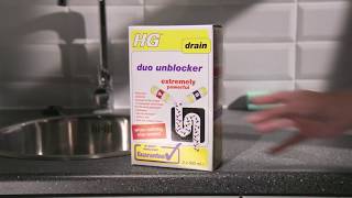 HG 343 Drain Duo Unblocker Extreme Powerful [upl. by Vito]