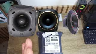 Tweeter unlike 150 w rms e comparação [upl. by Lehcyar543]