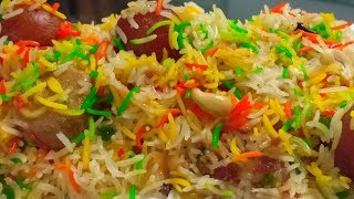 Mutanjan Recipe  Easy Dessert Recipe  How To Make Mutanjan Meethe Chawal [upl. by Evangelin]