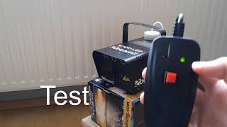 Günstige Nebelmaschine  Beamz S700LED  Review [upl. by Wendeline]