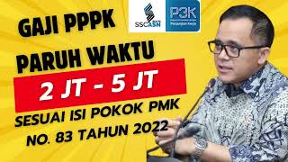 KABAR GEMBIRA ‼️ GAJI PPPK PARUH WAKTU MULAI DARI 2JT 5JT [upl. by Waring]