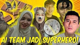 AITEAM JADI SUPER HERO  HERO YANG TAK MASUK AKAL [upl. by Korenblat122]