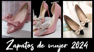 ZAPATOS DE MUJER MODA 2024 moda tendency zapatos shopingonline zapatosdemoda shouse 2024 [upl. by Ellerud]