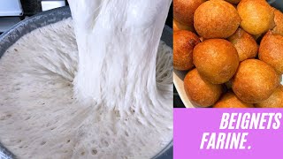 🌸Le secret pour faire gonfler la pâte à beignets Farinebeignets Africains danycuisine food [upl. by Oringas]