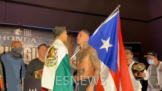 We Have A Fight Munguia Vs Rosado Final Face Off amp Make Weight EsNews Boxing [upl. by Einiar201]