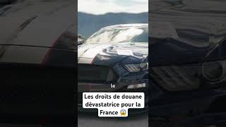 Les droits de douane dévastatrice pour la France 😱 [upl. by Ayahc]