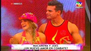 COMBATE Macarena y Joel en coqueteos 090714 [upl. by Joo]