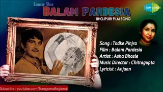 Todke Pinjra  Balam Pardesia  Bhojpuri Film Song  Asha Bhosle [upl. by Jacie]