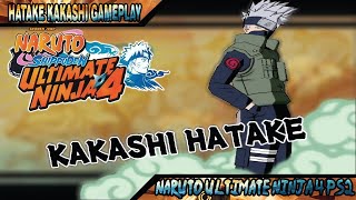 Naruto Shippuden Ultimate Ninja 4 PS2  Hatake Kakashi GamePlay [upl. by Dareece730]