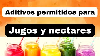 Aditivos para jugos y néctares [upl. by Neenad642]