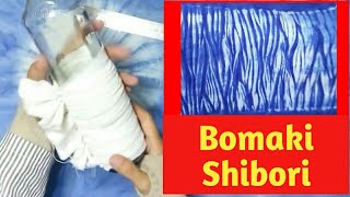 Tutorial Shibori Bomaki part 1 [upl. by Ninnetta233]