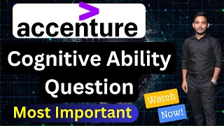 Accenture Cognitive Ability Questions With Answer easylevel [upl. by Voleta257]