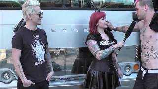 Coal Chamber Interview 2015 with Meegs and Mikey talk new album tour and tattoos [upl. by Uri]