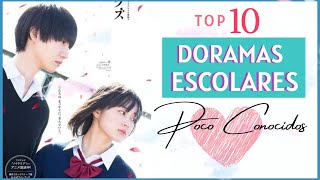 Dramas de ROMANCE ESCOLAR 💯Poco Conocidos Parte 1 Club Dorama [upl. by Oibesue]