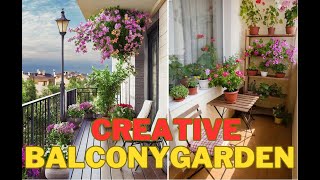 Creative Balcony Garden  Turn Your Balcony Into A Beautiful Garden [upl. by Annavas]