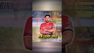 Sushil New Escape skill in Pkl Season 11  Kabaddi status video kbdstatusefx viralvideo shorts [upl. by Andreana]