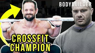 Pro Crossfitters Destroy Bodybuilding Workout with Rich Froning [upl. by Weintrob]