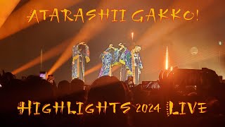 Atarashii Gakko Highlights Live  History 2024 Toronto [upl. by Aizan412]