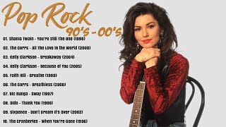 Back to the 1990s  2000s Pop Rock Hits Revisited  Female Pop Rock [upl. by Niwhsa]