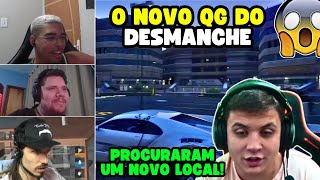 O NOVO QG DO DESMANCHE😱PAULINHO E DESMANCHE PROCURARAM UM NOVO LOCAL [upl. by Neerom]