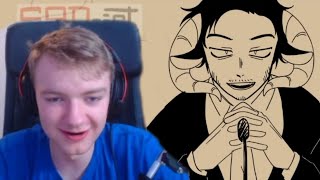 TommyInnit Reacts To “The Fall”  Dream SMP Animatic [upl. by Wilhelm593]