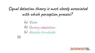 Deciphering Signal Detection Theory Sensing Amid Noise [upl. by Hgielanna]