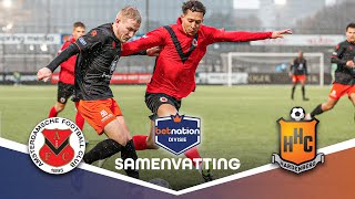 Spannende wedstrijd in Amsterdam ⚔  AFC vs HHC Hardenberg  Samenvatting Betnation Divisie 2324 [upl. by Arv]