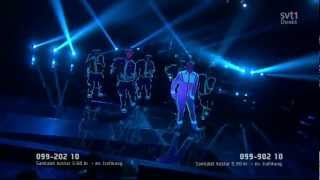 Danny Saucedo  Amazing  Melodifestivalen 2012 1080p HD [upl. by Namqul285]