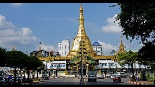 Walking in Yangon Myanmar [upl. by Ahtnahc]