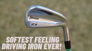 The new srixon ZX mkii driving iron How good is this buttery soft feeling driving iron [upl. by Marna]