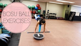 BOSU Ball Exercises  Balance Training [upl. by Charlena]