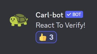 Create A Discord Verification System Using CarlBot EASY [upl. by Annoyi]