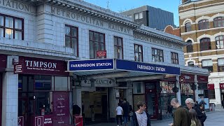 Farringdon to Blackfriars city of London walk [upl. by Denman756]