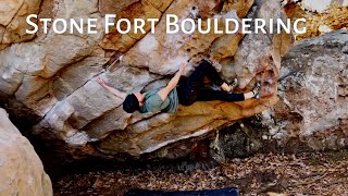 World Class Bouldering  Stone Fort AKA Little Rock City [upl. by Gaither]