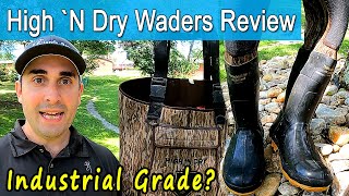 High N Dry Neoprene Chest Waders Review  Commercial Duck Hunting Waders [upl. by Ydnac]